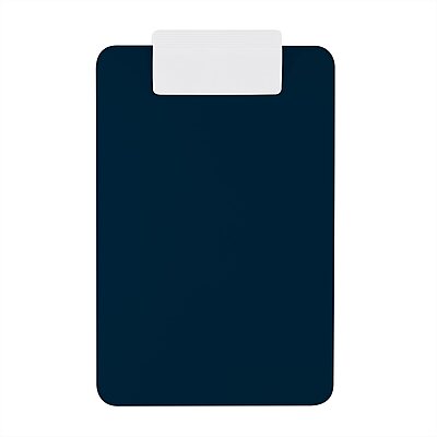 SAUNDERS Letter Antimicrobial Clipboard with Low-Profile Clip