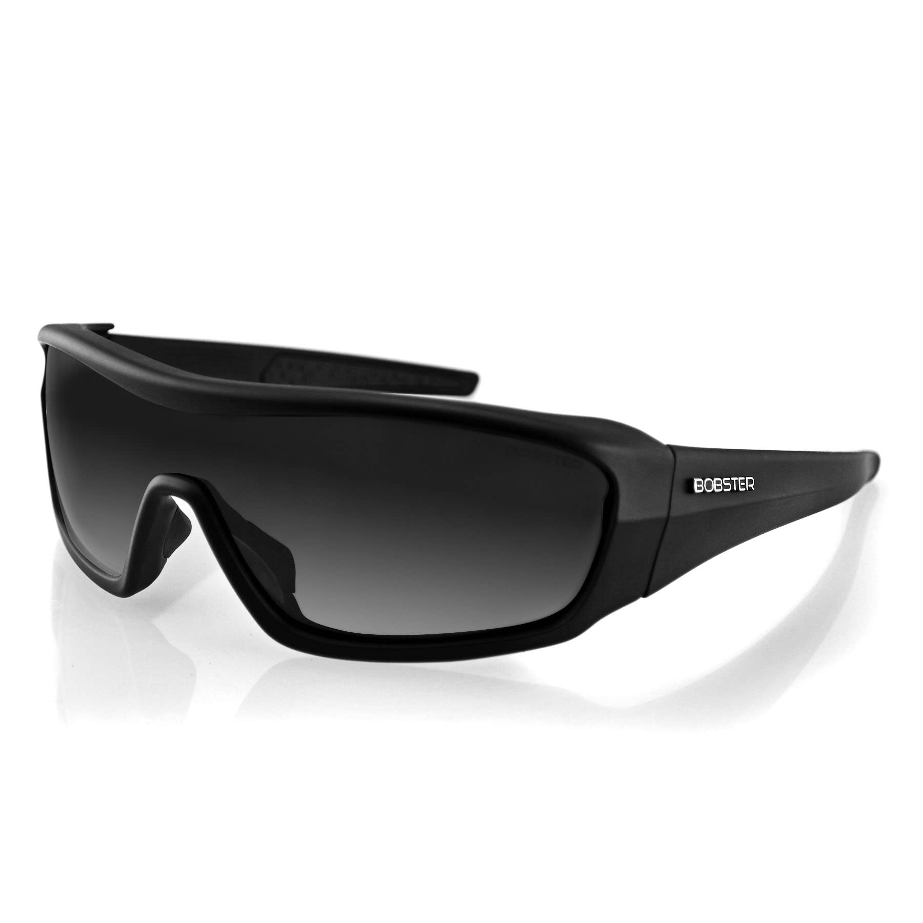 Bobster ® Enforcer, Matte Black Frame, Smoked, Amber, & Clear Lens Matte Black/Smoked, Amber & Clear Lens