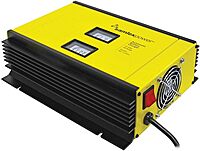 Samlex America 12V 3-Stage Battery Charger with DIP Switch & Lugs