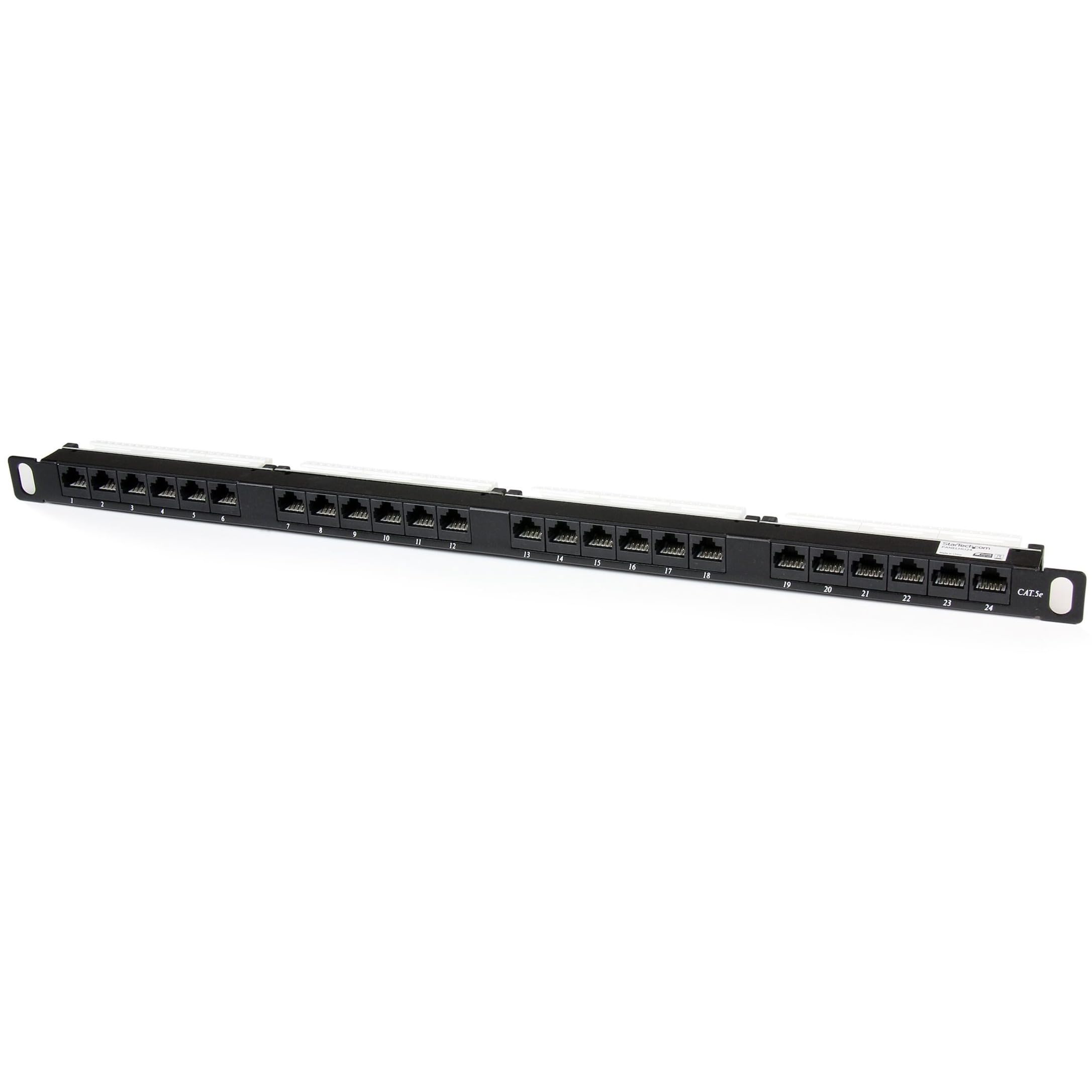 StarTech.com 24-Port Rackmount Patch Panel - 24 x RJ45