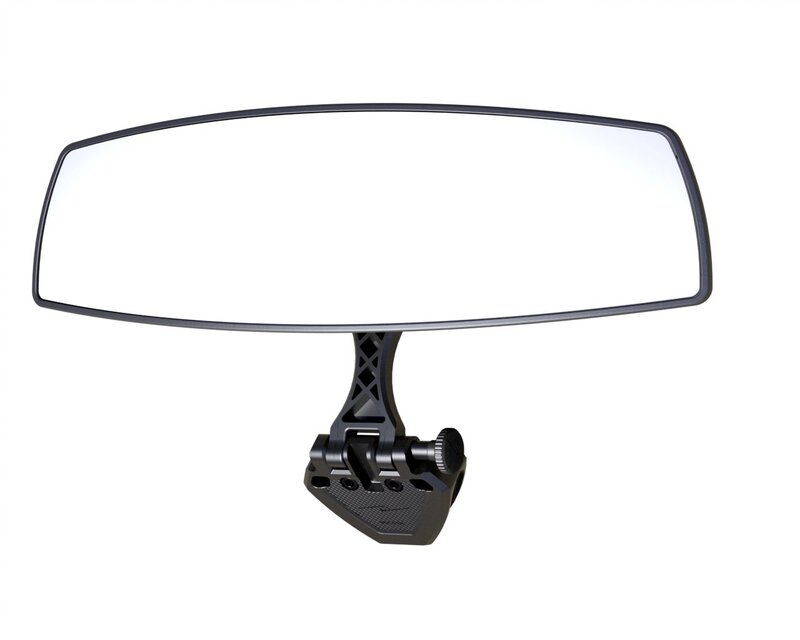 PTM Watersports Mirror/Bracket Kit w/VR-140 PRO Mirror & CFR-200 (Black)