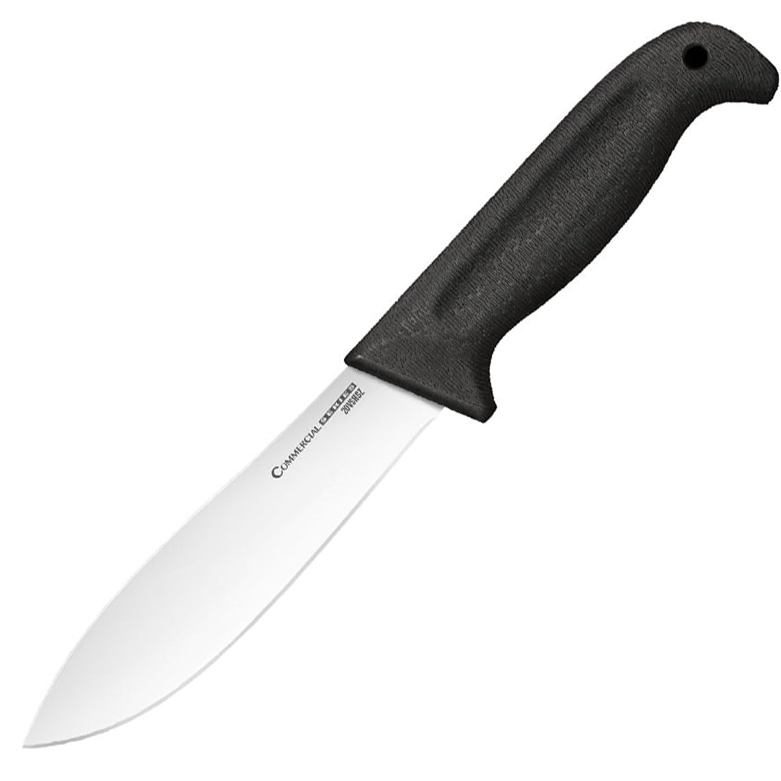 Cold Steel 6" Western Hunter Knife Durable German 4116 Stainless Steel Fixed Blade Knife with Ergonomic Kray-Ex Handle Ideal