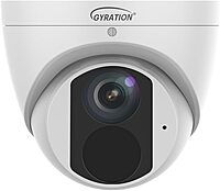 4MP Outdoor IR Fixed Turret Camera Waterproof with Built-in Microphone Edge Storage 120dB WDR PoE Smart IR 256GB Micro SD