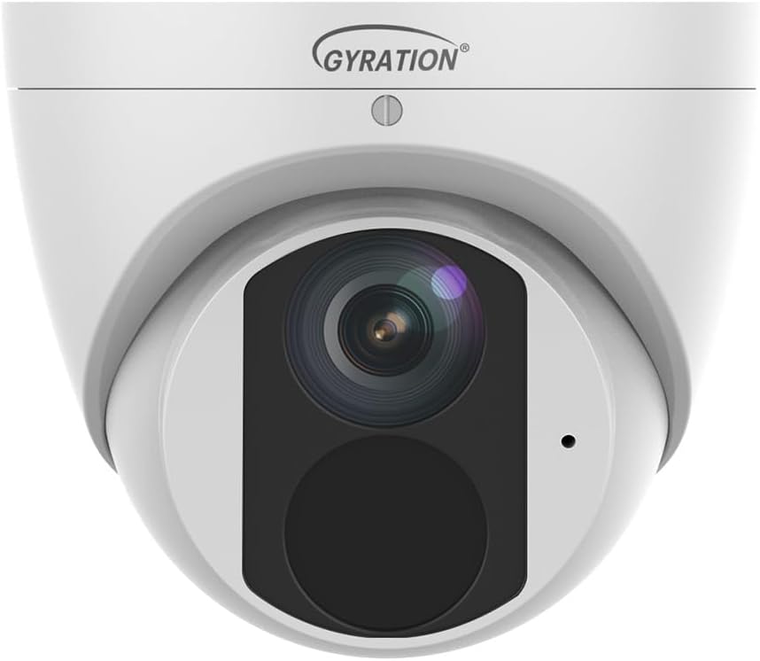 4MP Outdoor IR Fixed Turret Camera Waterproof with Built-in Microphone Edge Storage 120dB WDR PoE Smart IR 256GB Micro SD