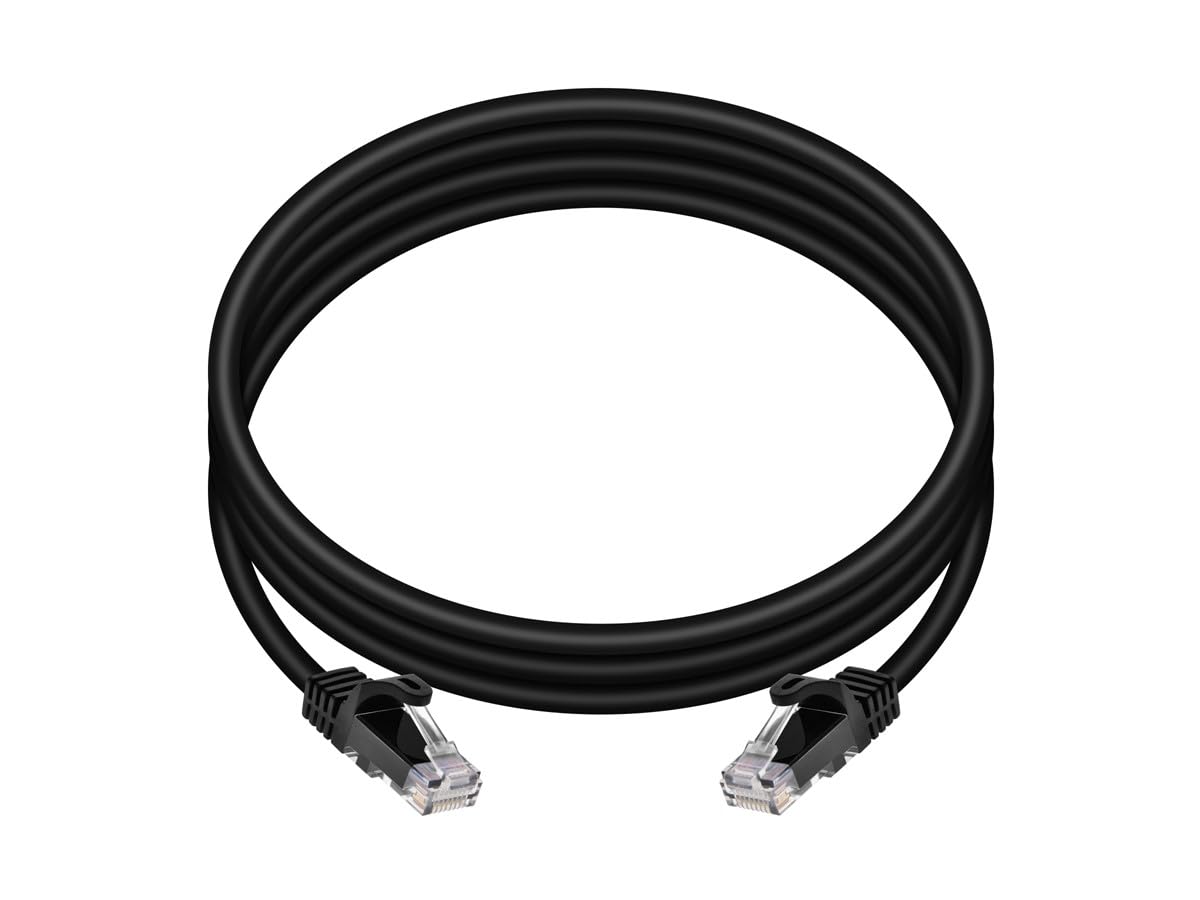 Monoprice - 109799 Flexboot Cat6 Ethernet Patch Cable - Network Internet Cord - RJ45, Stranded, 550Mhz, UTP