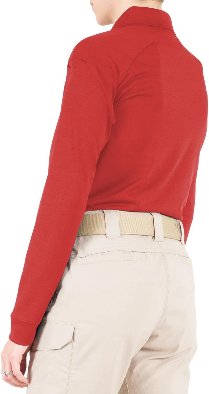 First Tactical Women's Performance Long Sleeve Polo