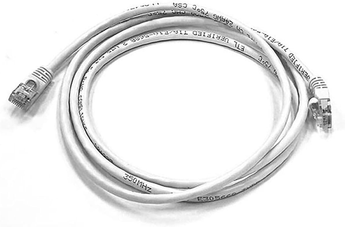 Monoprice Cat6 24AWG UTP Ethernet Patch Cable - Snagless RJ45, 550MHz, Pure Bare Copper