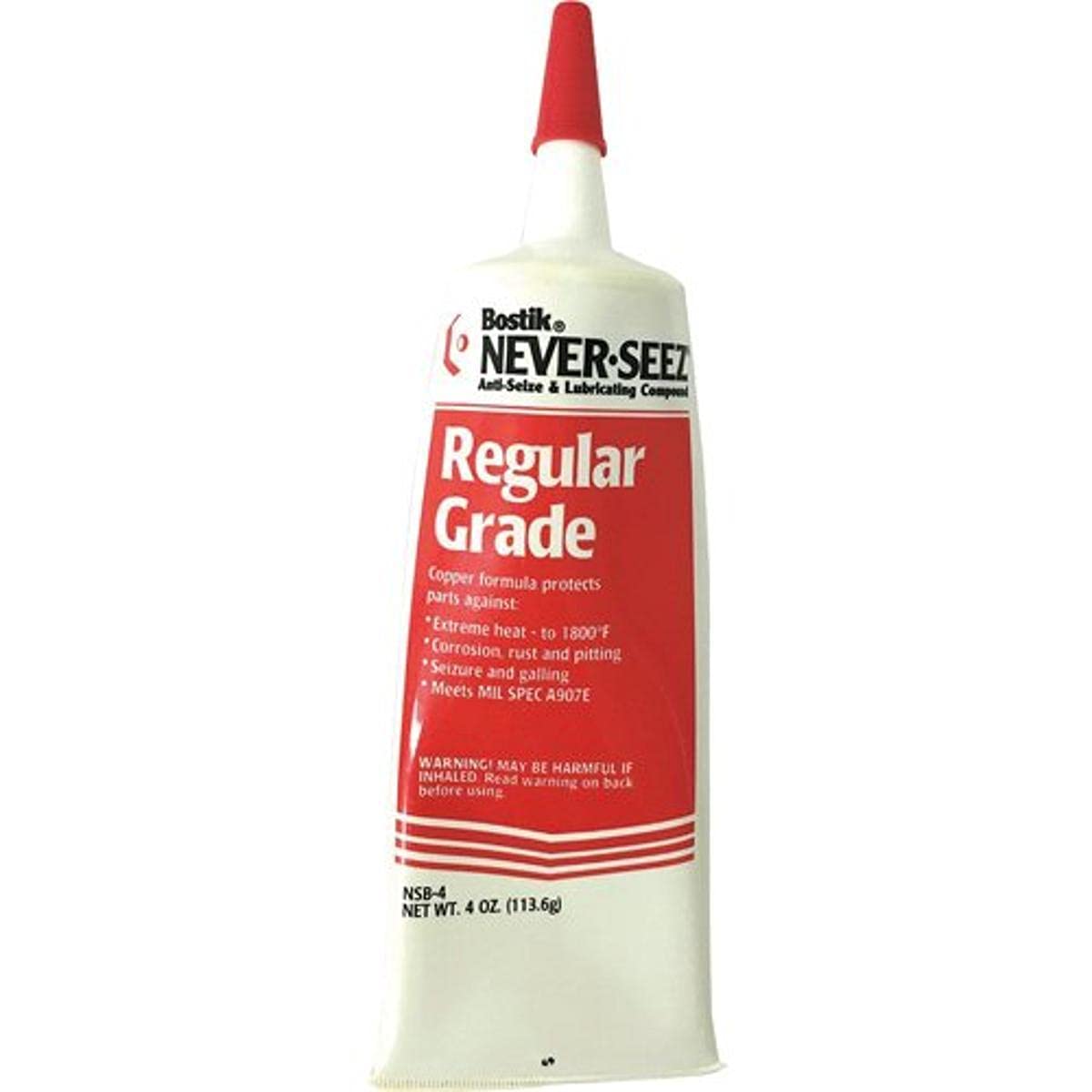 Never-Seez 30840652 Regular Grade Compounds, 4 oz Tube