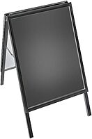 Azar Displays Slide-In Two-Sided A-Frame Sign Holder