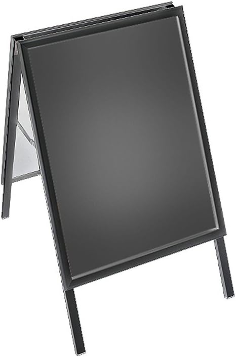 Azar Displays Slide-In Two-Sided A-Frame Sign Holder