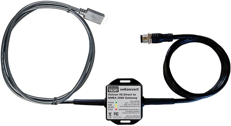 Digital Yacht veKonvert NMEA 2000 Gateway f Victron VE.Direct Output Devices - SmartShunts, BMVs, & MPPTs