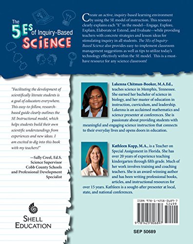 The 5Es of Inquiry-Based Science (Professional Resources for K-12 Teachers)