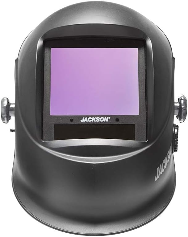 Jackson Safety TRANSLIGHT 555 + Premium Auto Darkening Helmet, Digital Control, 3.86" x 3.23" Viewing Area, 46250
