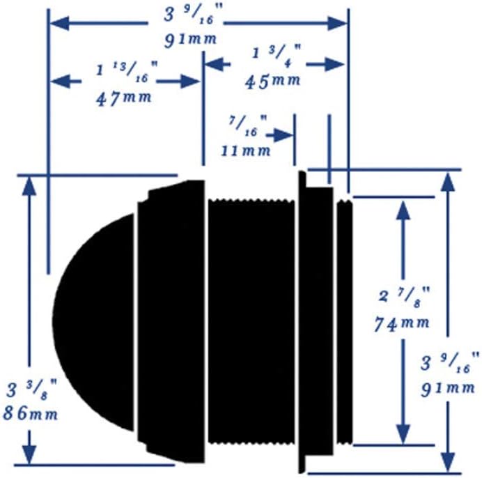 Ritchie Navigation V-57.2 Explorer Compass - Dash Mount, Black with Black Dial, One Size