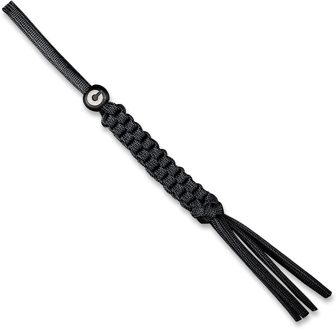 CIVIVI Tied Paracord Lanyard with a Black Sphere 6AL4V Titanium Bead CA-09A