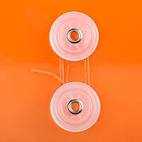 JAM PAPER Open-End Plastic Envelopes, Button & String