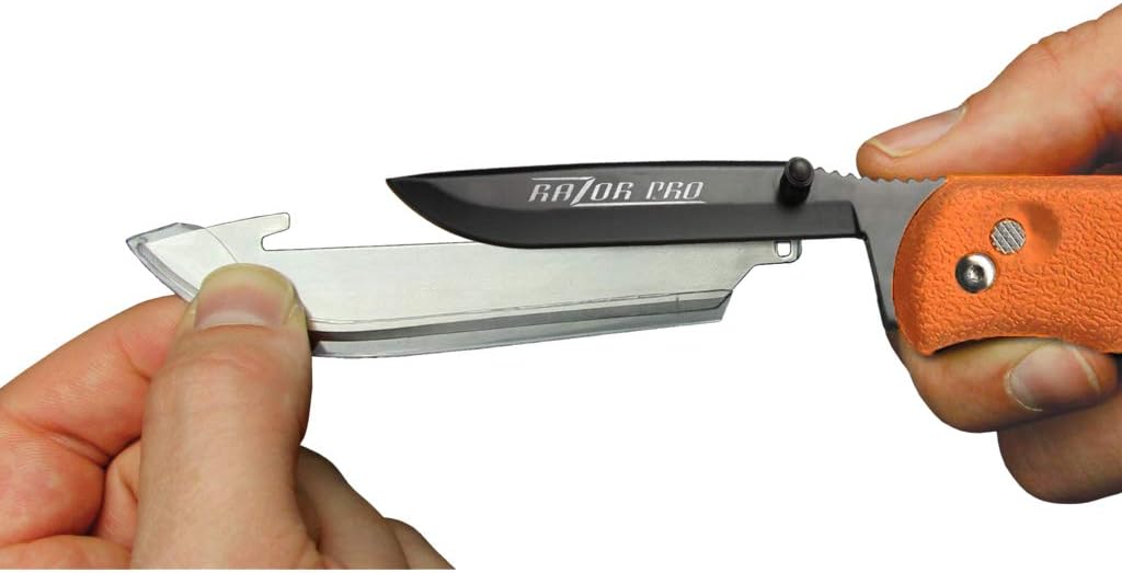 OUTDOOR EDGE Razor-Pro Folding Knife with Replaceable Blades