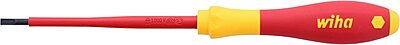 Wiha 32015 Insulated SoftFinish Slotted Screwdriver 3.5mm x 100mm