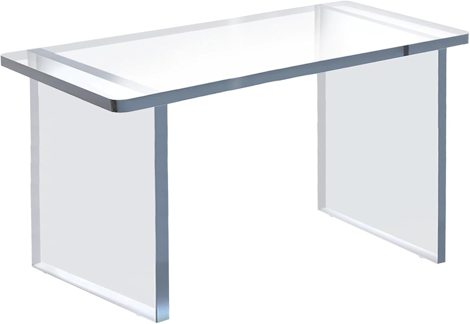 Azar Displays Deluxe Acrylic Monitor Riser Display, Clear