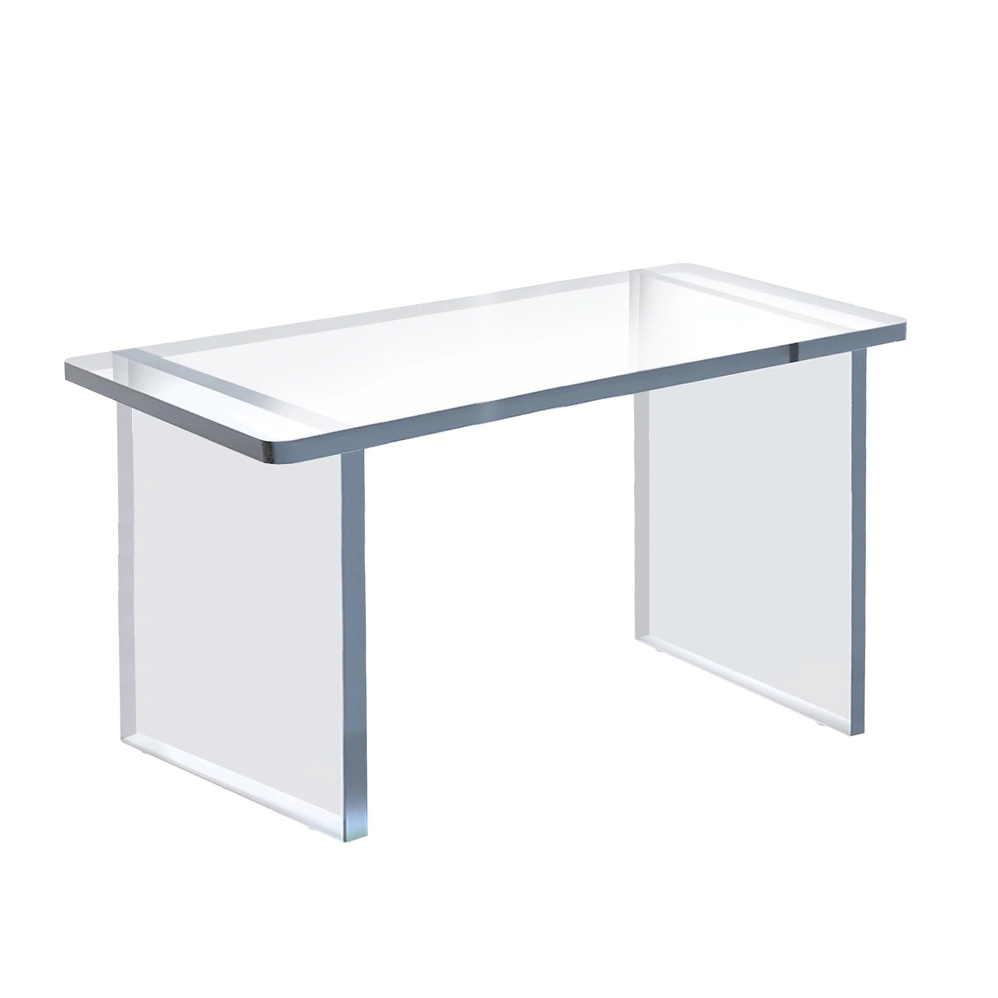 Azar Displays Deluxe Acrylic Monitor Riser Display, Clear
