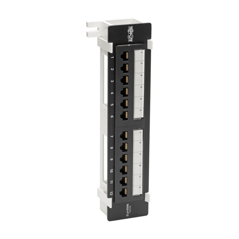 TRIPP LITE Cat5 / Cat5e PoE+ Compliant Patch Panel