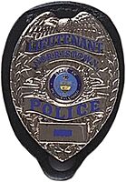 Gould & Goodrich B576 Clip-On Badge Holder, Black Factory