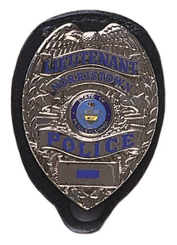 Gould & Goodrich B576 Clip-On Badge Holder, Black Factory