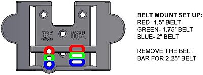 COMP-TAC International OWB Kydex Holster w/ Modular Mounts