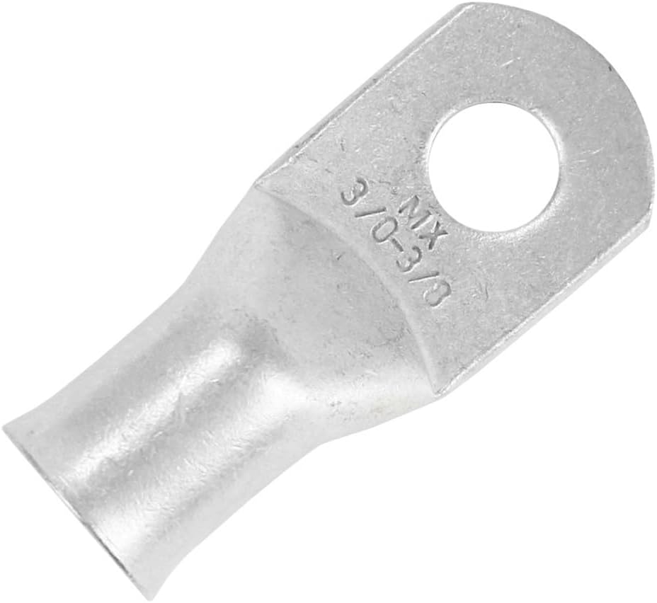 Pacer Tinned Lug 3/0 AWG - 3/8" Stud Size - 10 Pack