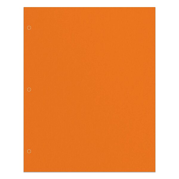 Office Depot® Brand 2-Pocket School-Grade Paper Folder, Letter Size, Orange
