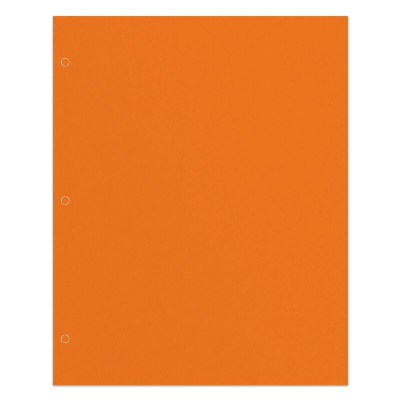 Office Depot® Brand 2-Pocket School-Grade Paper Folder, Letter Size, Orange