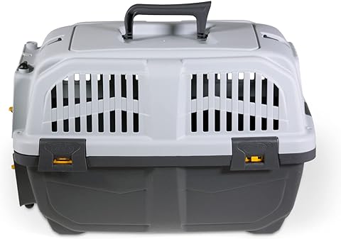 MPS Transportadora Iata 1 para Perro Talla Pequeña Color Gris