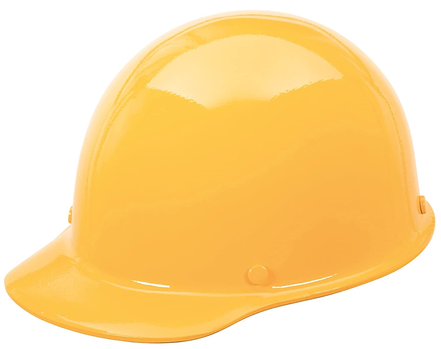 MSA 482002 Skullgard Cap Style Safety Hard Hat with Fas-Trac III Ratchet Suspension, Welders Lugs Attached | Non-slotted Hat