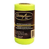 COMPANY 35165 Braided Construction Line Roll, Fluorescent Yellow