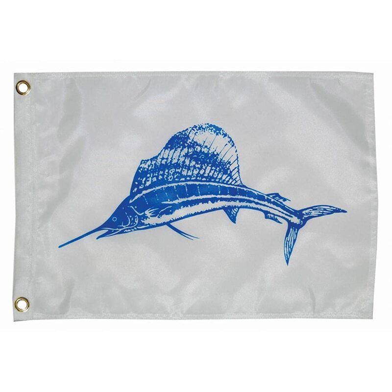 Taylor Made Fisherman's Catch 12" x 18" Nylon Boat Flag