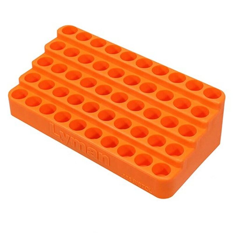 Lyman Bleacher Large Blocks for Pistol, One Size, Orange
