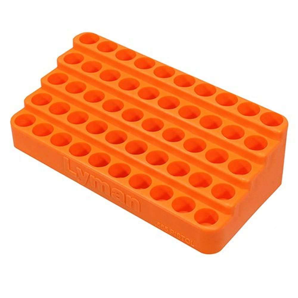 Lyman Bleacher Large Blocks for Pistol, One Size, Orange