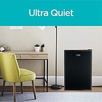 BLACK+DECKER Compact Refrigerator Energy Star Single Door Mini Fridge with Freezer