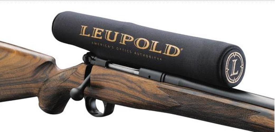 Leupold Scope Cover - Water-Resistant Nylon-Laminated Neoprene (Black)