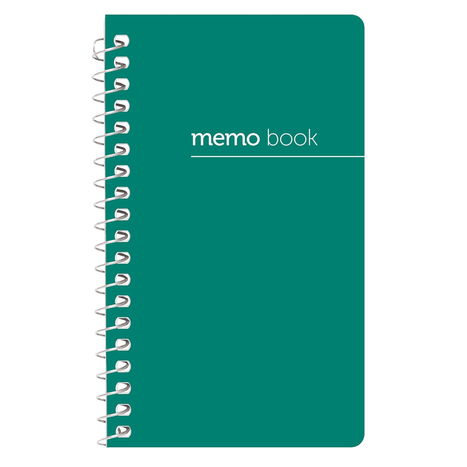 Office Depot Wirebound Side-Opening Memo Books, 3in x 5in, College Ruled, 60 Sheets, Assorted Colors (No Color Choice)