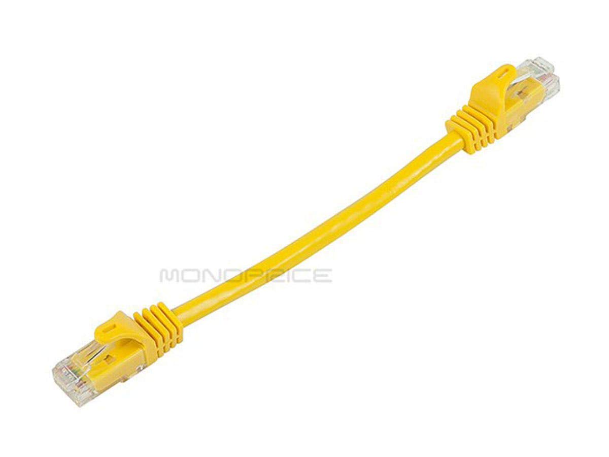 Monoprice Cat6 Flexboot Ethernet Patch Cable UTP 24AWG 550MHz Snagless RJ45