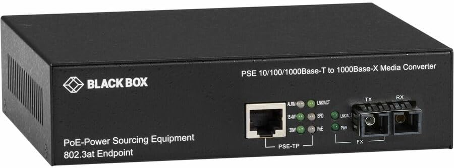 Black Box LPS500 Transceiver/Media Converter