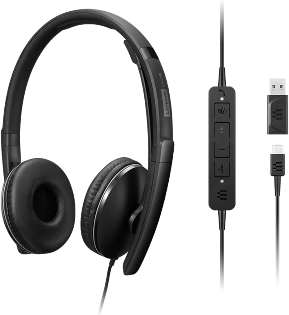 LENOVO Teams Certified Headset - Wired & Wireless