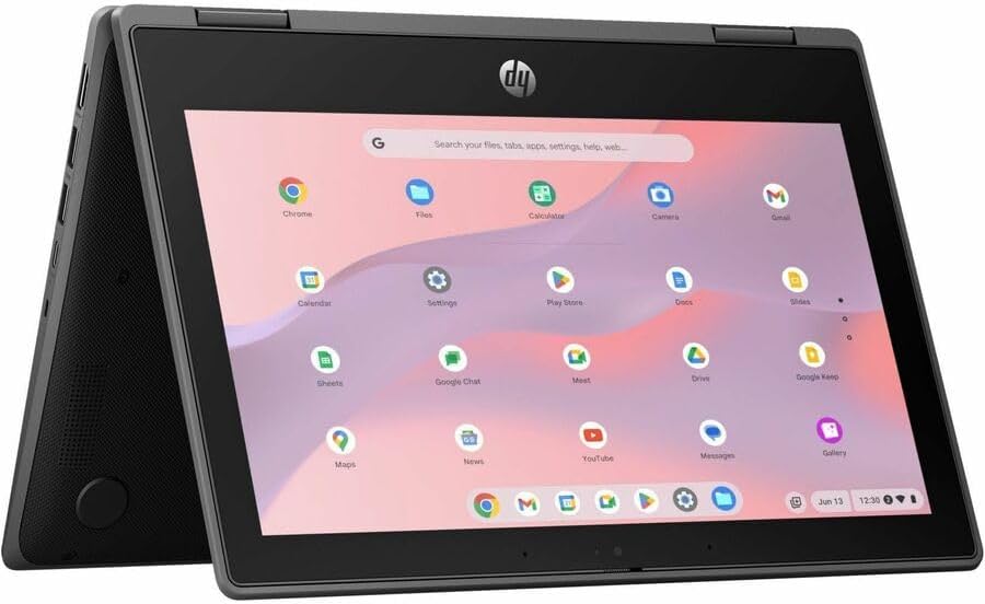 HP Fortis G5 11.6" Touchscreen Convertible 2 in 1 Chromebook - HD - Intel N-Series N100-8 GB - 64 GB Flash Memory