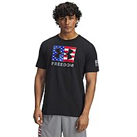 UNDER ARMOUR Men's Freedom Logo T Shirt