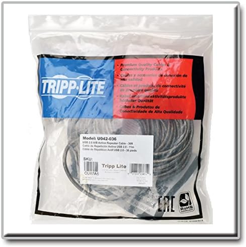 Tripp Lite USB 2.0 Hi-Speed A/B Active Repeater Cable (Male-to-Male)