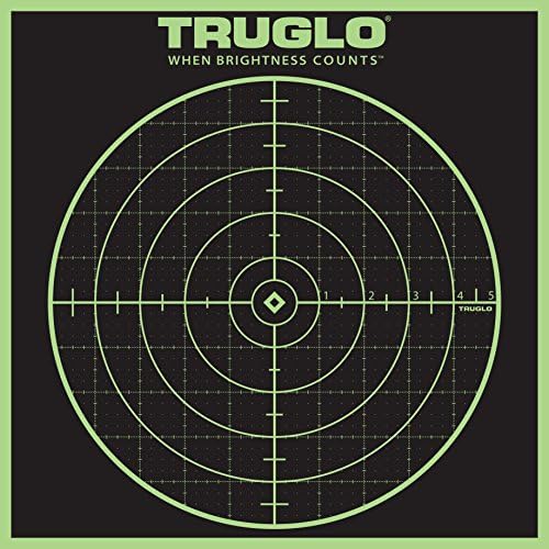 TRUGLO Tru-See 12x12 100 Yard Fluorescent Self-Adhesive Splatter Targets