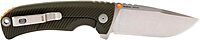 SOG Tellus FLK Full-Sized Frame Lock Folding Knife, GRN Handle, CRYO 440C Stainless Steel Blade, Reversible Pocket Clip