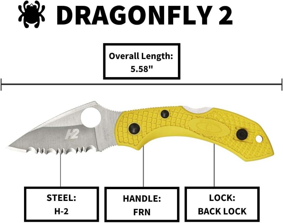 SPYDERCO Dragonfly 2 Lightweight Folding Knife