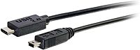 C2G USB 2.0 USB-C to USB-B/USB-Mini B Cable